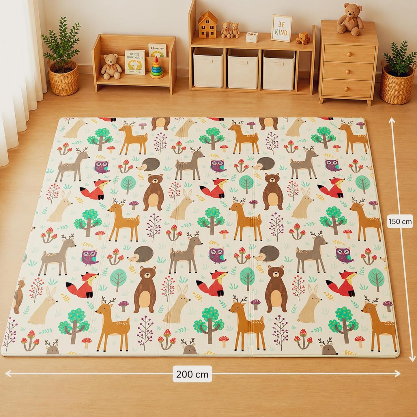 Extra Large Foldable Baby Play Mat