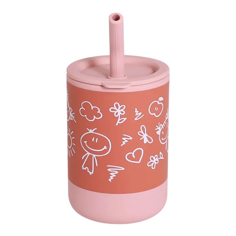 Baby Sipper Cup Silicone Sipper with Straw