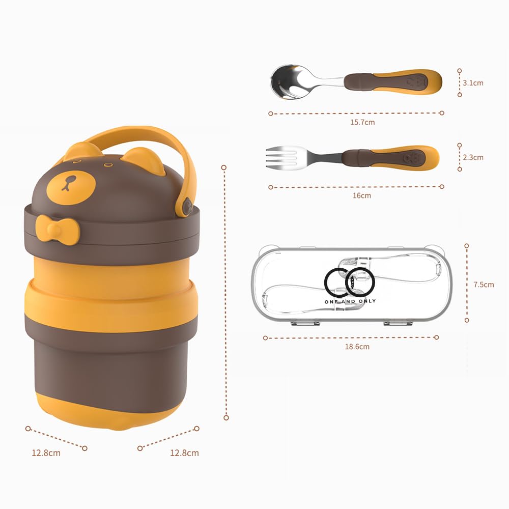 Kids Lunch Box with Spoon