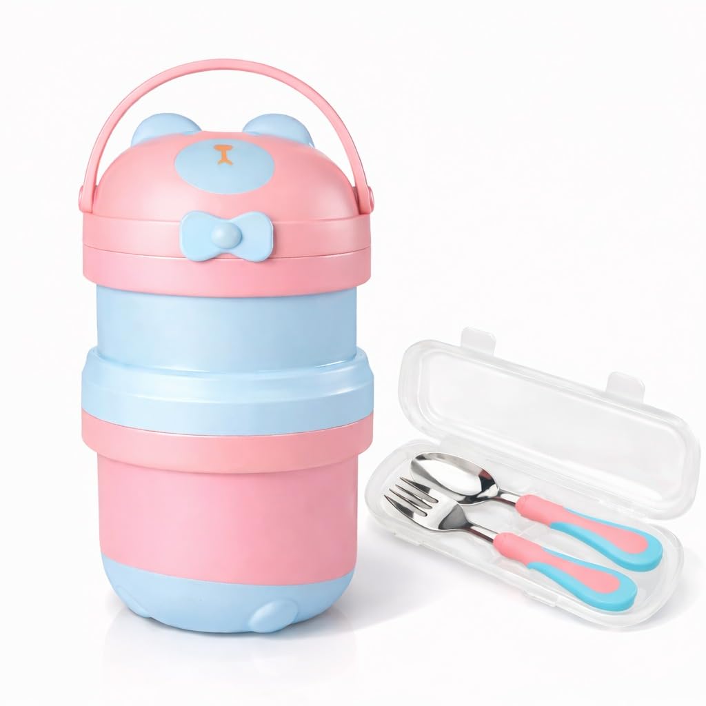 Kids Lunch Box with Spoon