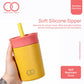 Steel Sipper 350ml, Yellow/Green