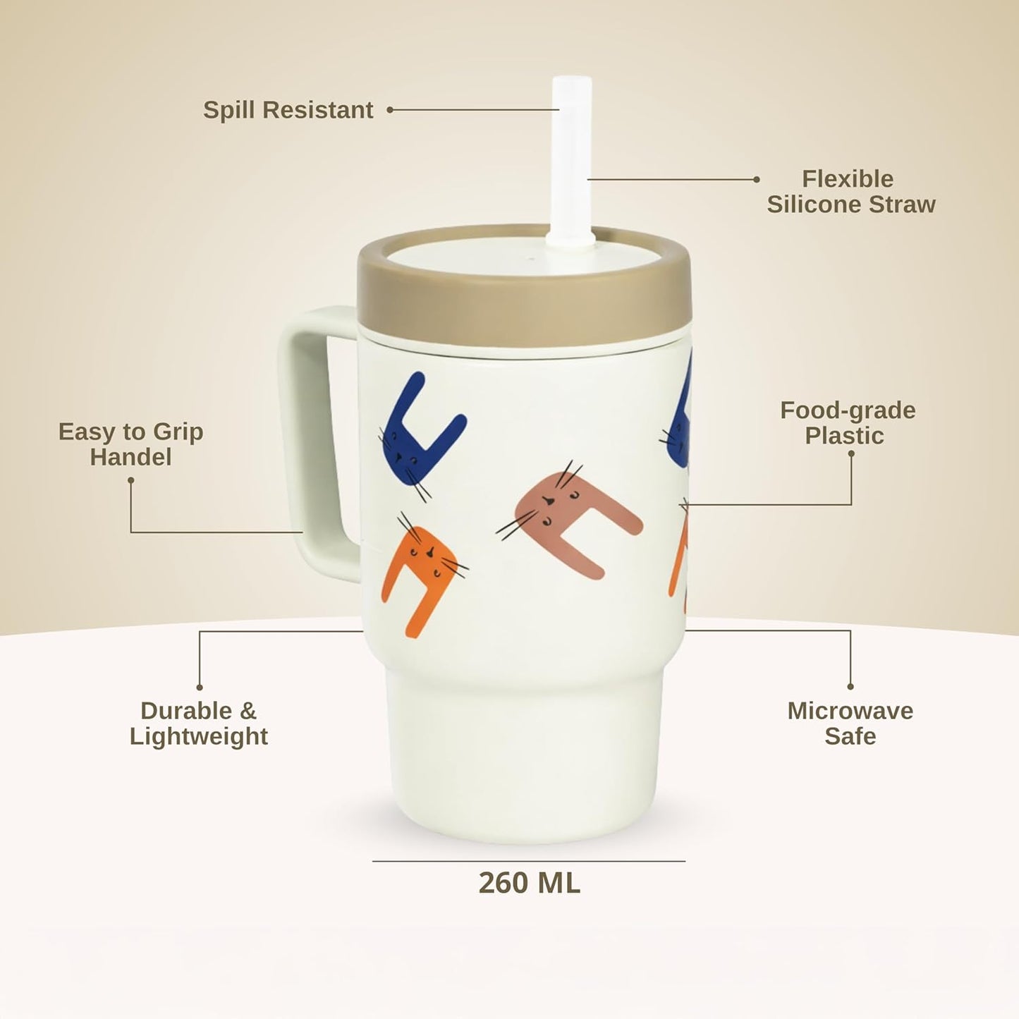 Tumbler with Straw