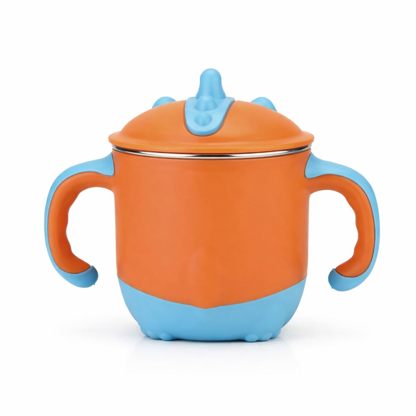 ONE AND ONLY Kids Stainless Steel Orange Sipper