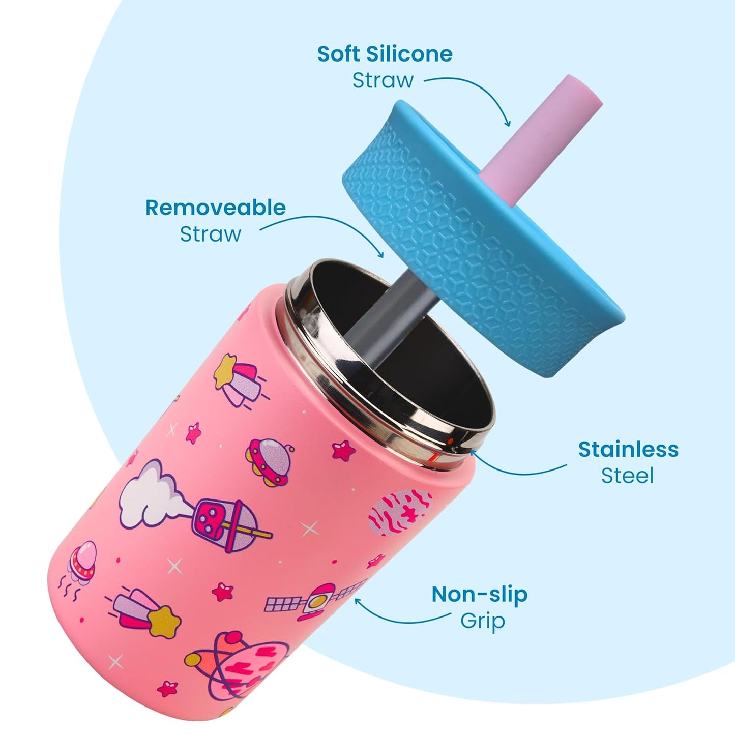 Steel Sipper Glass