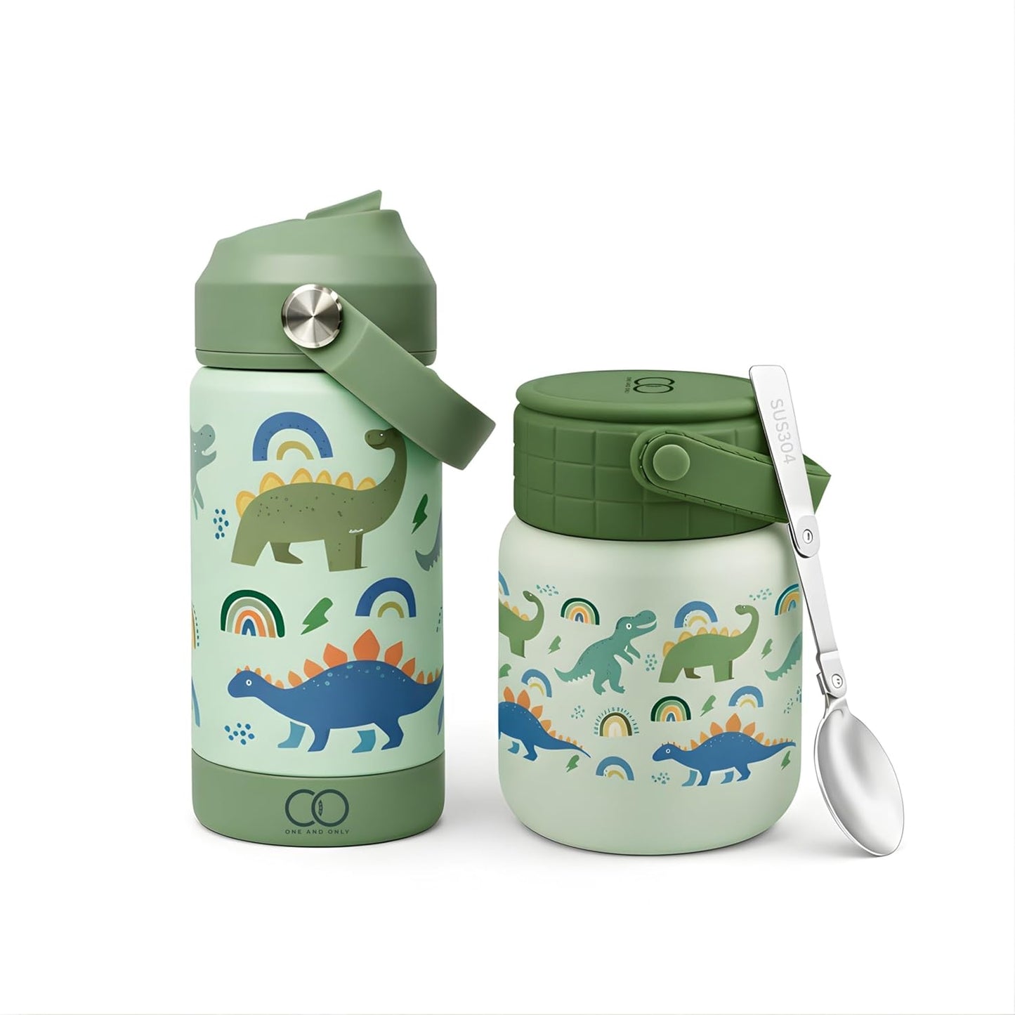 Kids Lunch Box & Water Bottle Pack