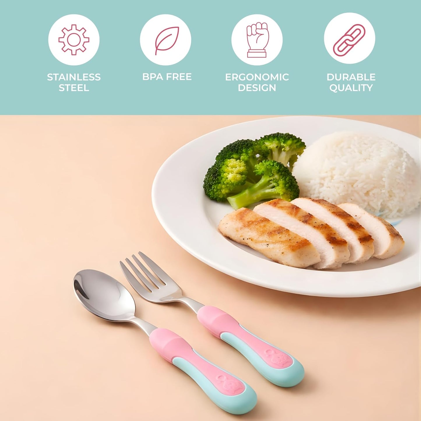 Baby Spoon and Fork Set