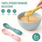 Baby Training Spoon Set, Multicolor-3 Silicone