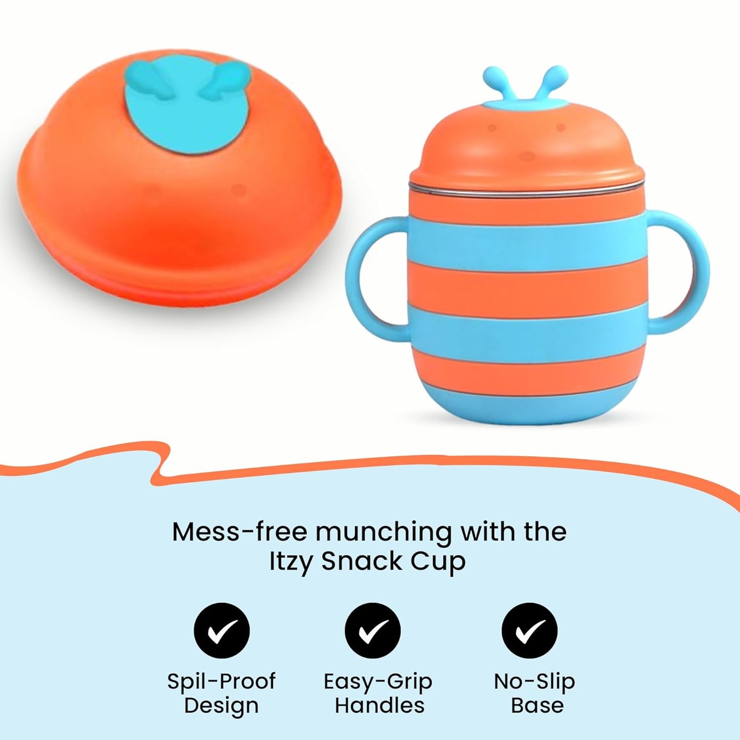 ONE AND ONLY Stainless Steel Sippy Cup
