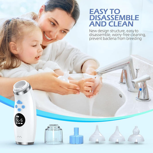 Nasal Aspirator Electric White Nose Cleaner