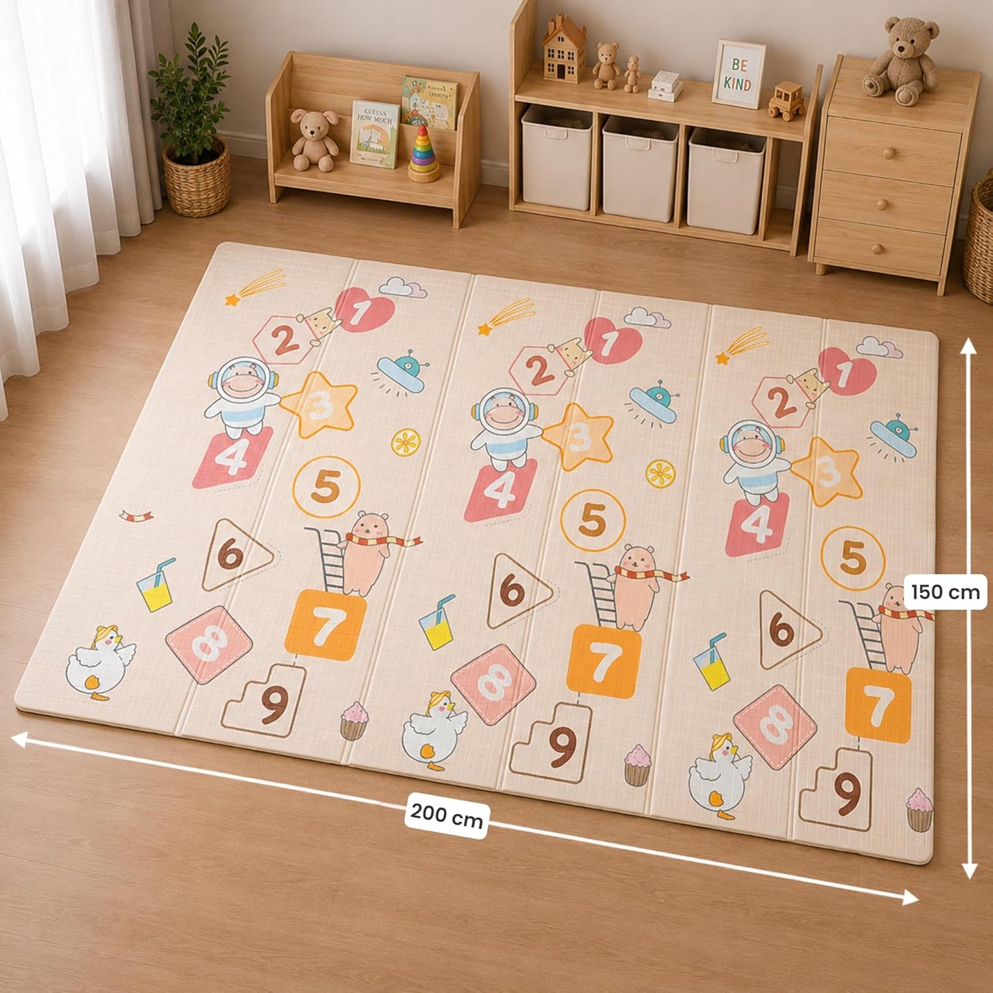 Extra Large Foldable Baby Play Mat