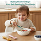 Baby Training Spoon Set, Multicolor-3 Silicone
