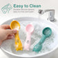 Baby Training Spoon Set, Multicolor-3 Silicone