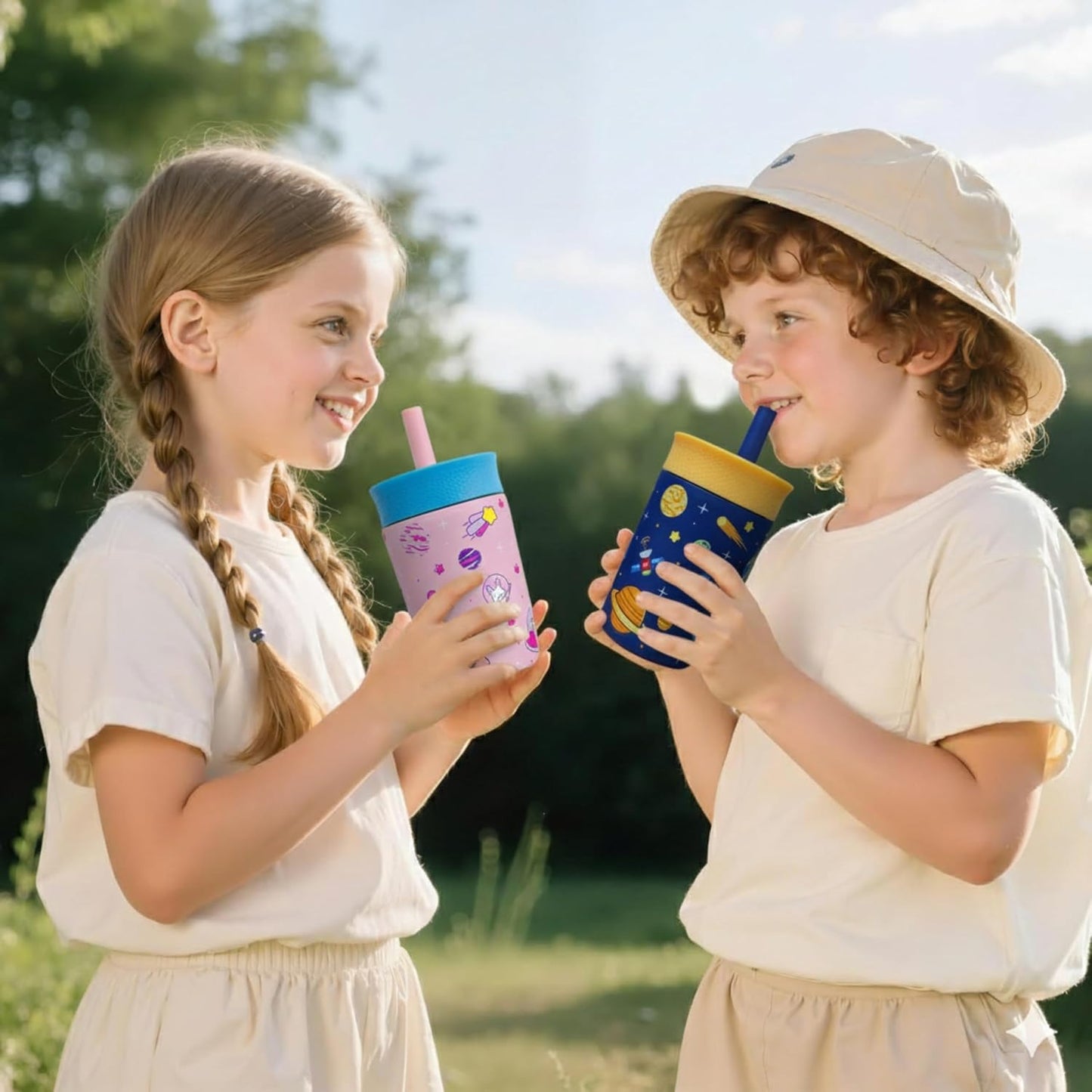 Stainless Steel Tumbler Combo