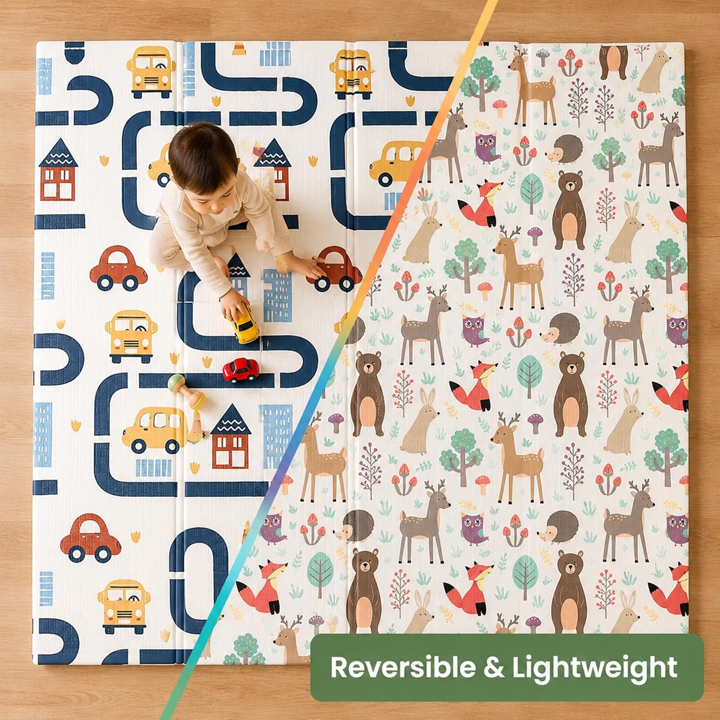Extra Large Foldable Baby Play Mat